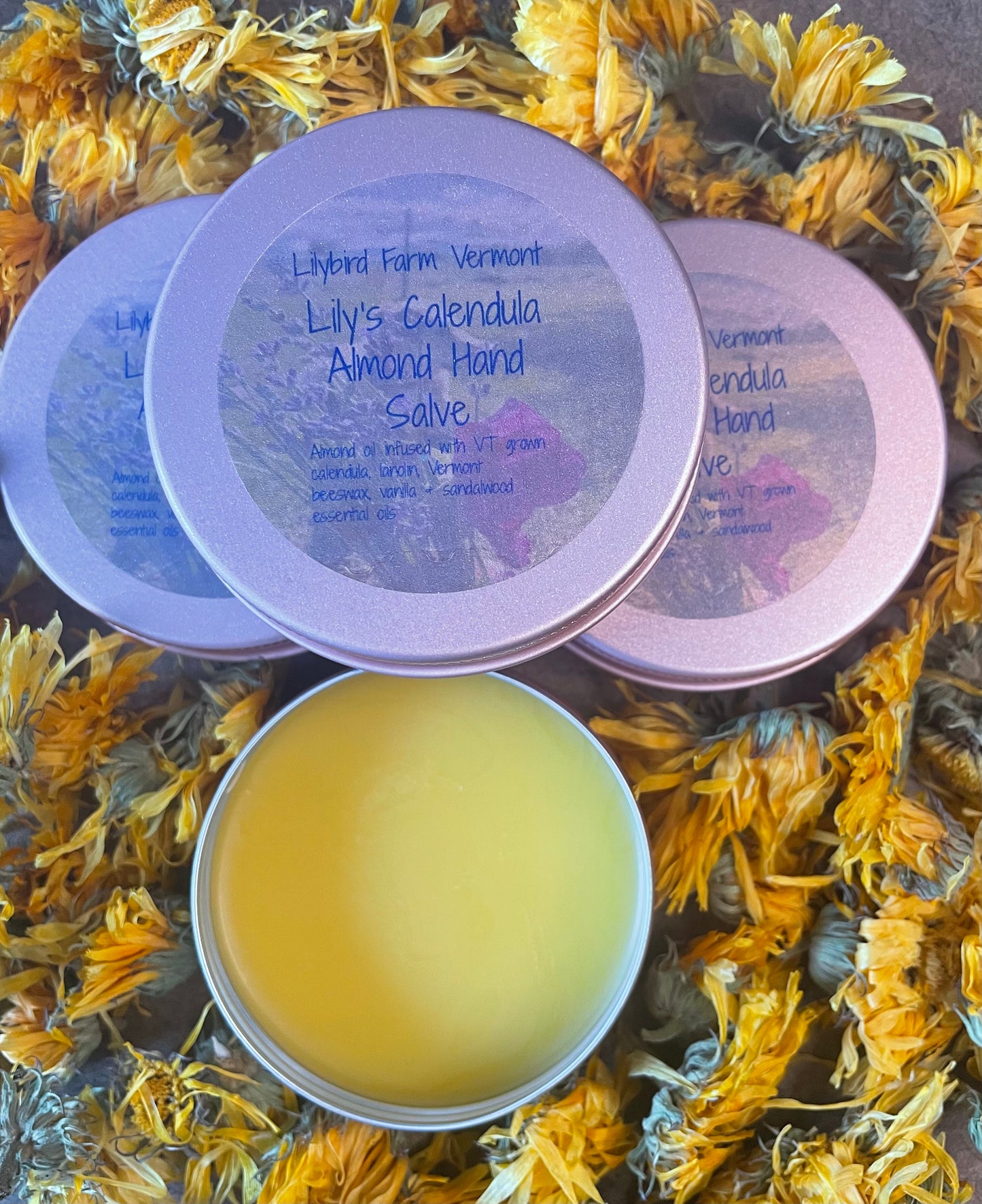 Lily’s Calendula Almond Hand Salve