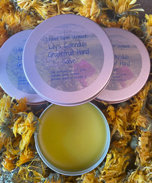 Lily’s Calendula Grapefruit Hand Salve